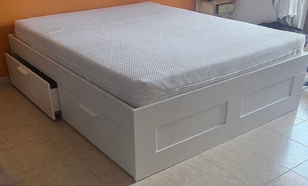 IKEA Bed - Mattress and Frame