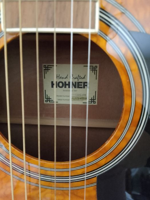 Акустична гітара Hohner HW 420G-CS.