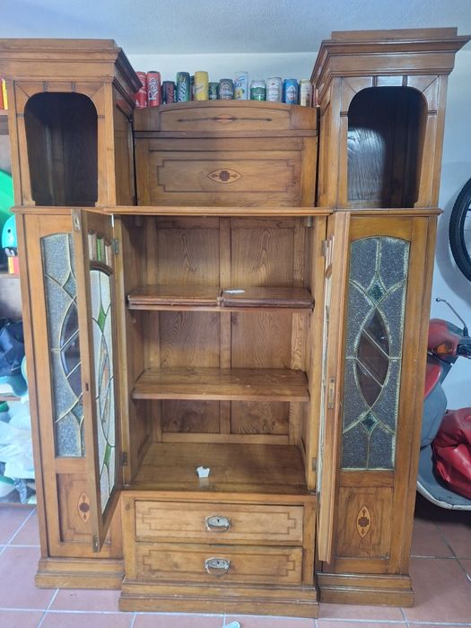 Armário livreiro art deco