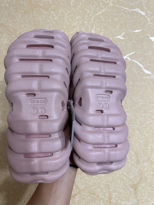 Crocs echo clog крокси рожеві 25 см w9 m7