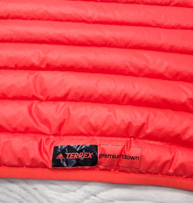 ADIDAS Terrex Damska Kurtka Puchowa Rozpinana Premium Down S 36