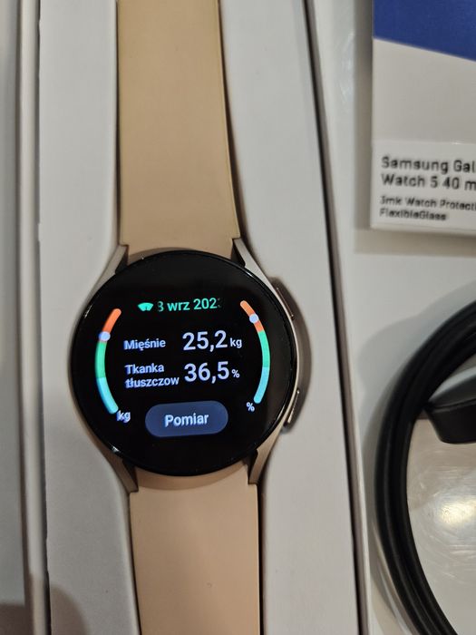 Samsung Galaxy Watch 5 40mm R905 LTE różowe złoto