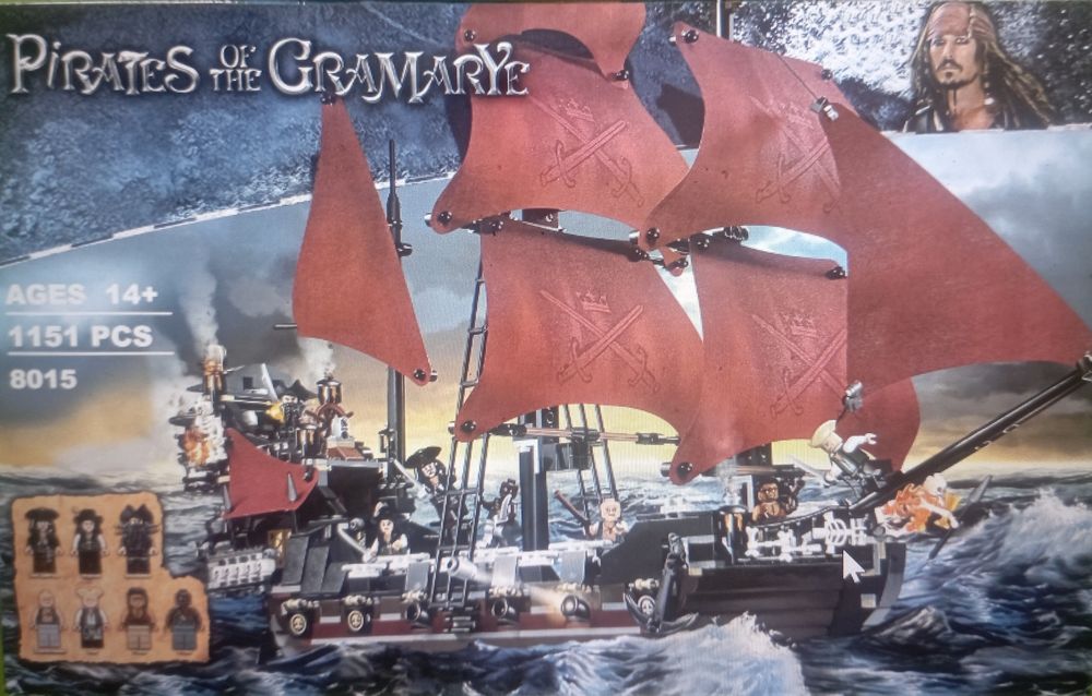 Piraci z Karaibów LEGO