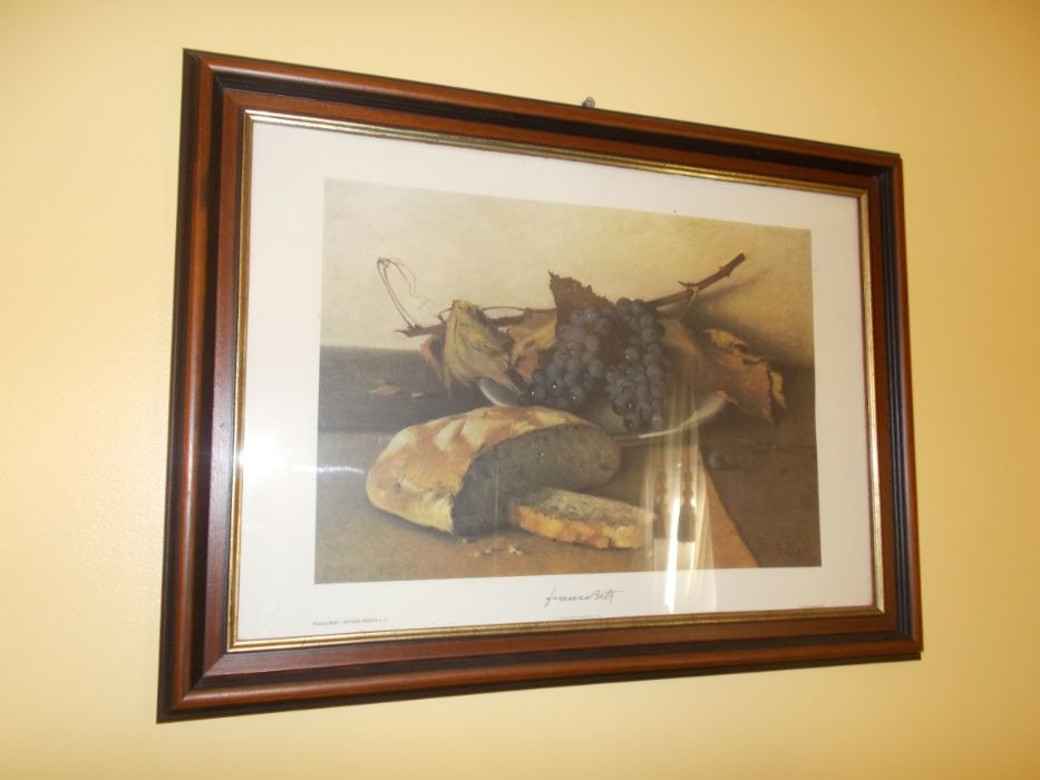 2 serigrafias italianas Franco Betti numeradas natureza morta