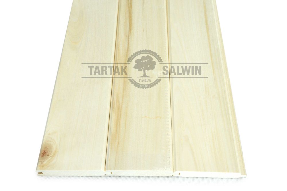 Deska OSIKA szalówka, podbitka do budowy saun