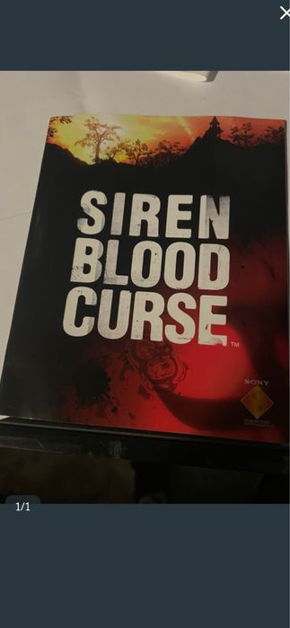Manual jogo Ps3 Siren Blood Curse