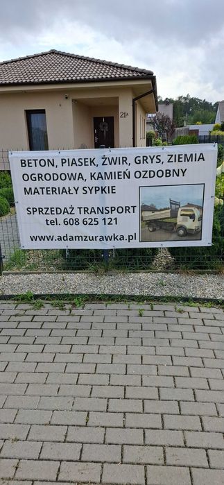 Materiały sypkie sprzedaż transport