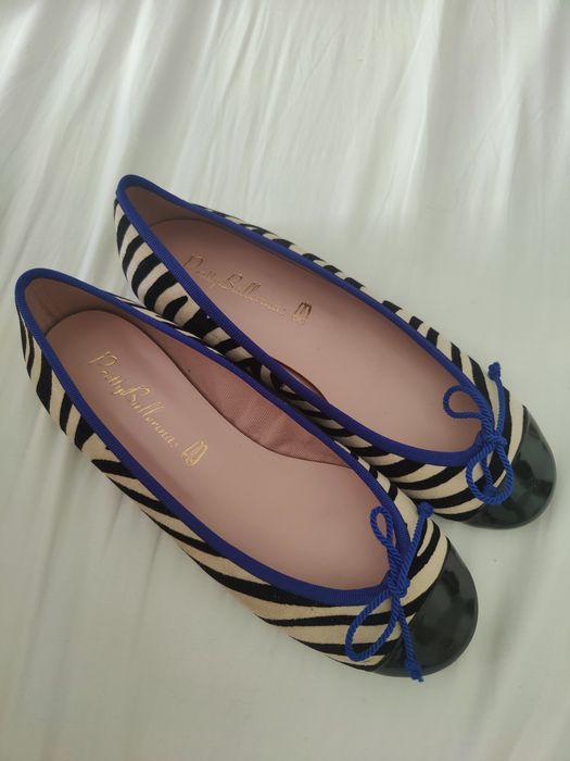 Pretty Ballerinas tamanho 37, zebra