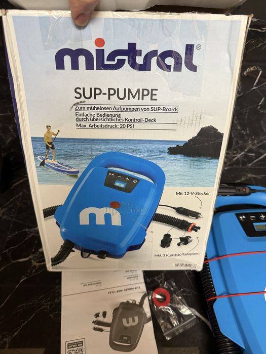 Насос для сап бордів човнів Mistral MSP Німеччина помпа високого тиску