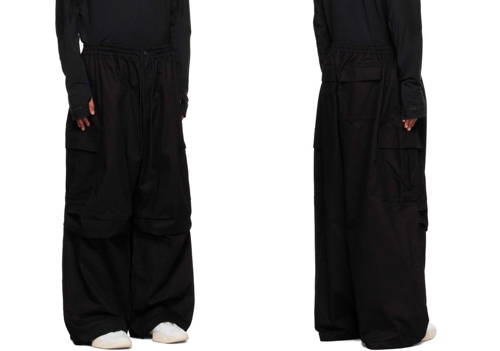 Штани Y-3 Cargo (кастом кроп Rick Owens Our Legacy)