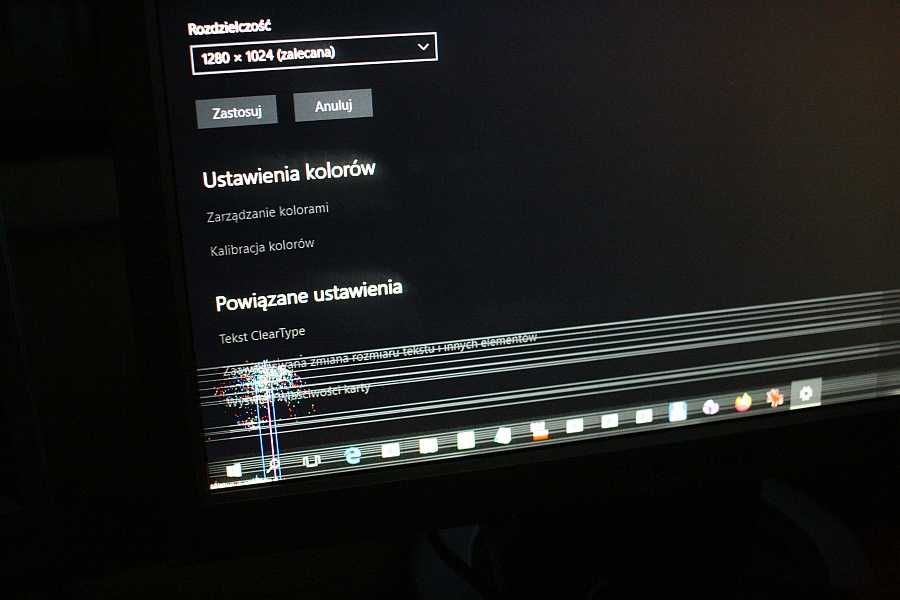 Monitor Samsung 920N  - z usterką