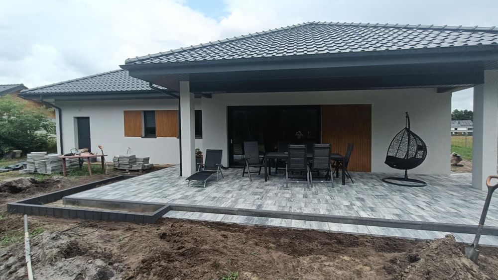 Brukarstwo, układanie kostki, kamienia itp.