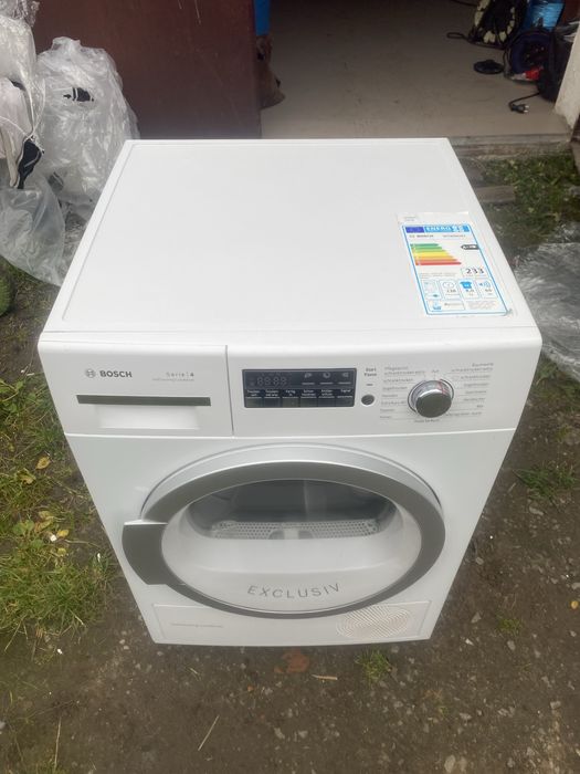 Сушильна машинка Bosch seria 4 exclusiv сушка