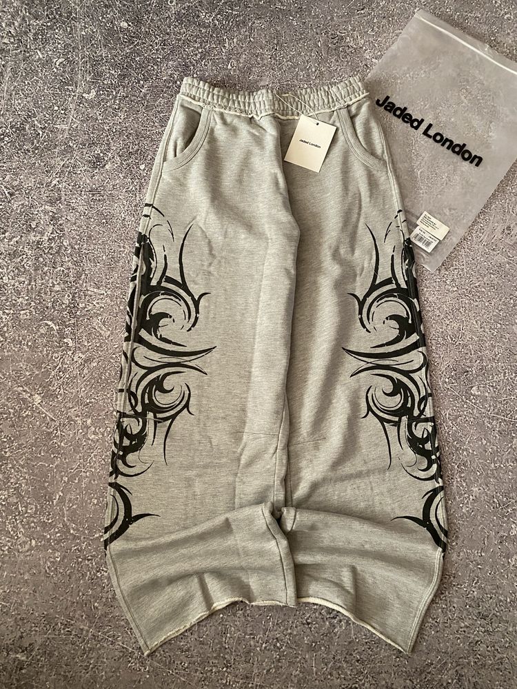Jaded London Grey Baggy Blade Joggers/Sweatpants: 4 900 грн