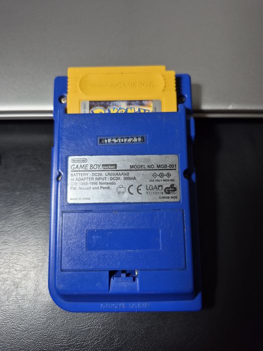 Game Boy Pocket (consola) azul