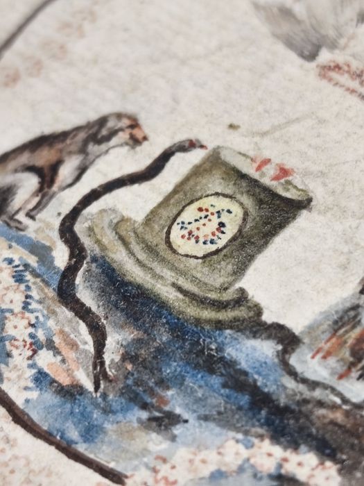 Emblema Filosófico-Alquímico, séc. XVIII