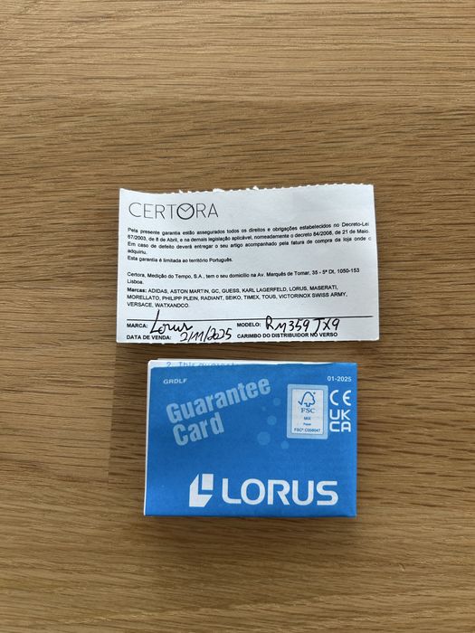 Relogio Lorus homem