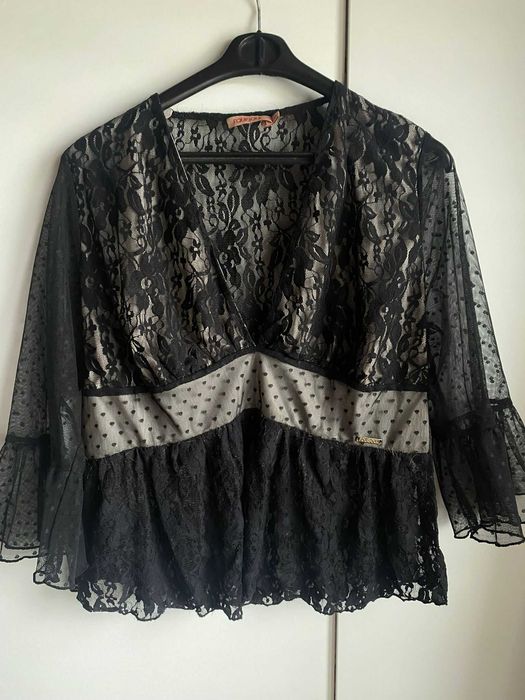 camisola rendilhada