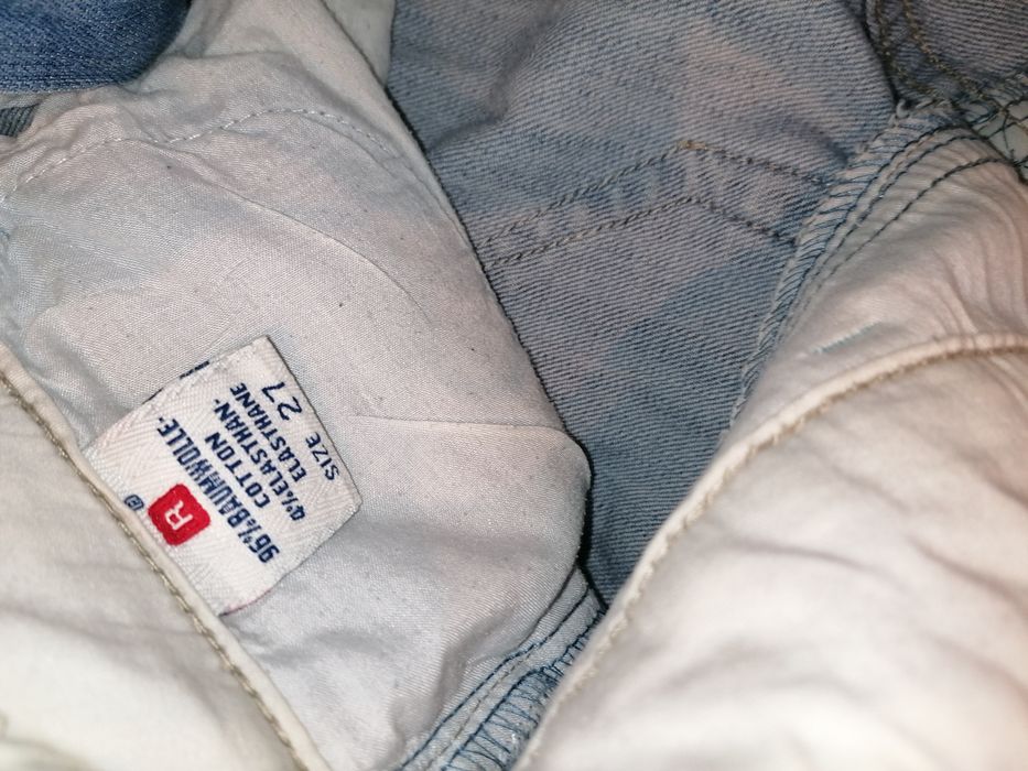 Spódnica młodzieżowa damska jeans mini