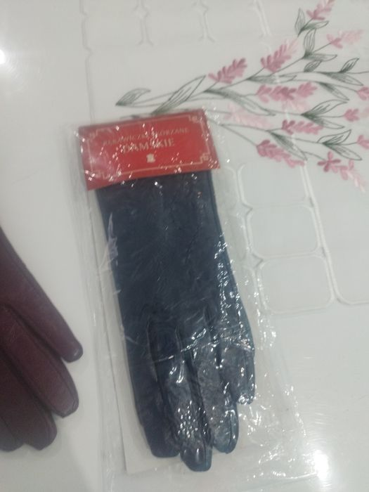 Rękawiczki skórzane