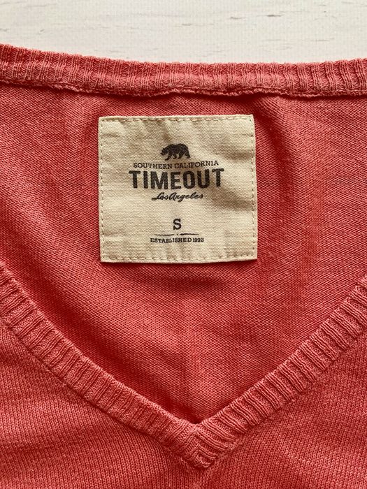 Кофта джемпер лонгслів Time Out S коралова