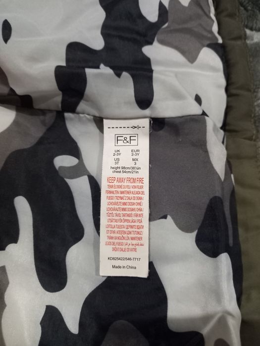 Kurtka zimowa dla chłopca