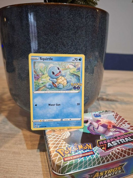Carta Pokémon Squirtle #15 Pokemon Go