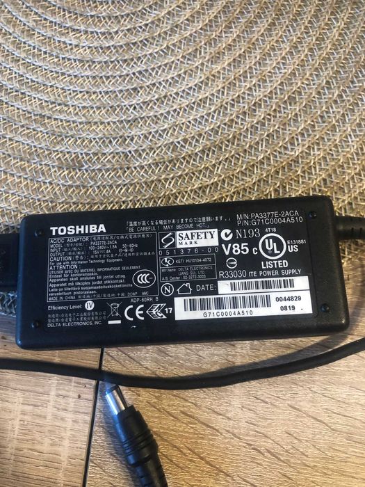 ładowarka do laptopa Toshiba