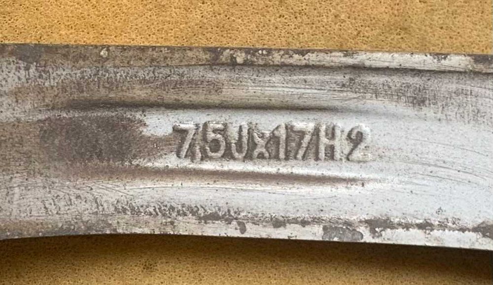 Диски комплект R17 7,5Jх17 5/108
