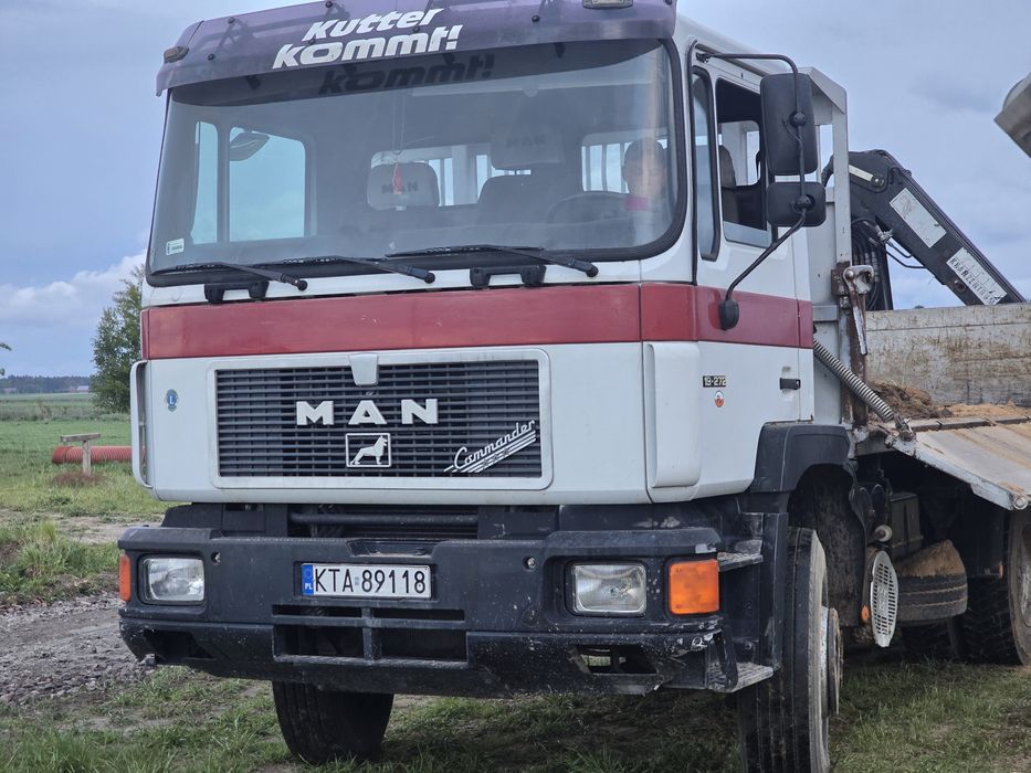 Man f90  silnik 272 wywrotka hds