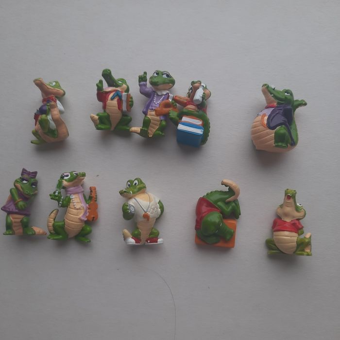 Kinder niespodzianka - krokodyle