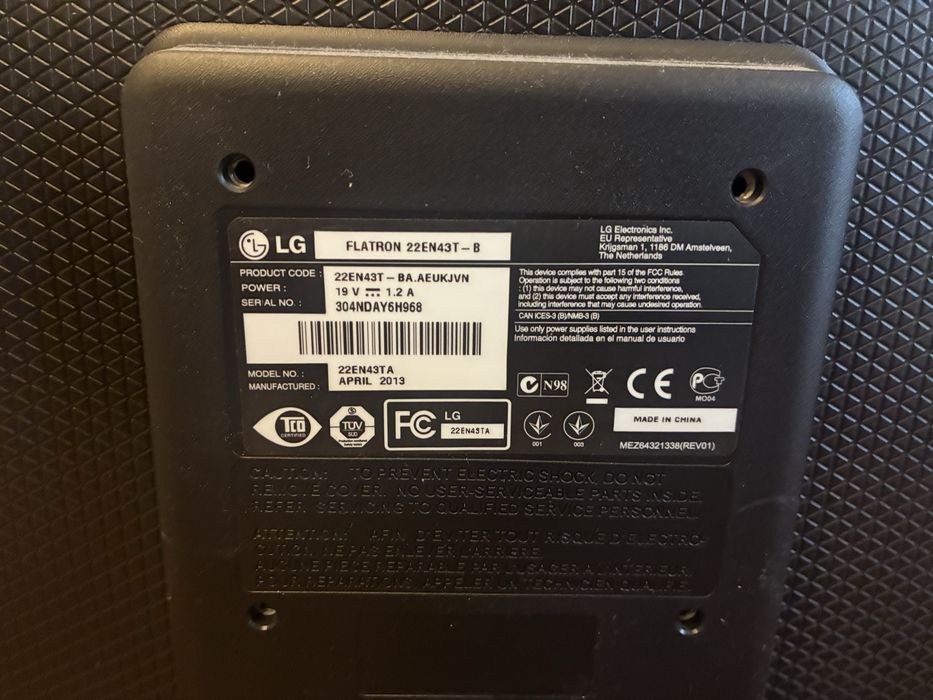 Monitor do komputera LG