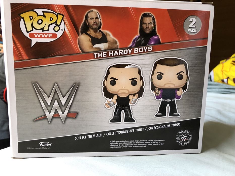 Pop figure wwe (2 pack)