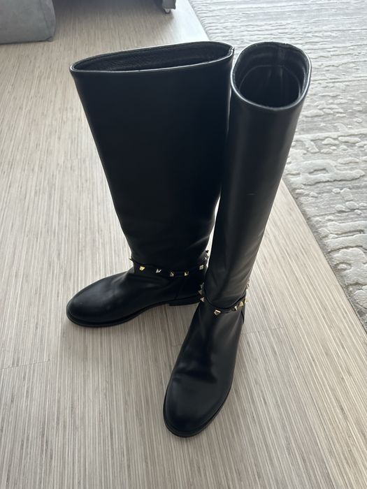 Кожанные свпоги valentino