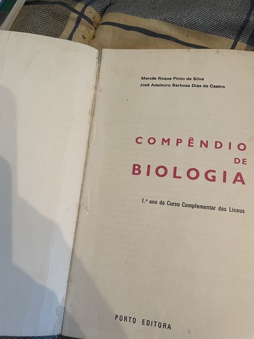 Livro Compêndio de Biologia