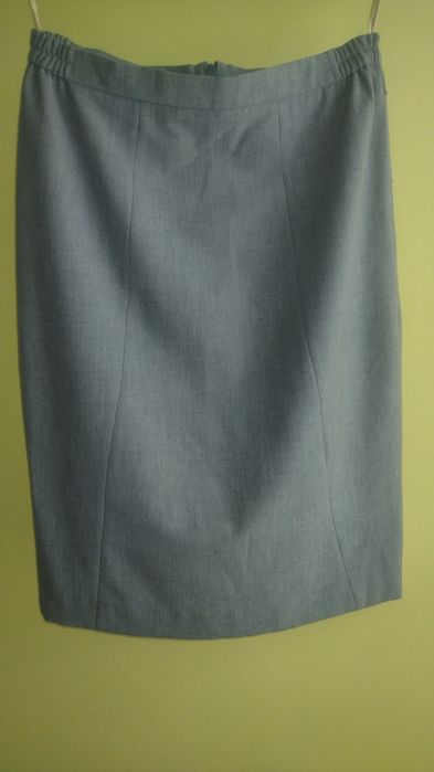 Spódnica  szara roz  XL