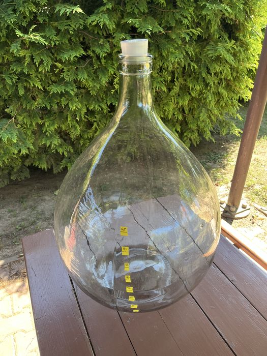 Balon, gąsior 54l z koszem