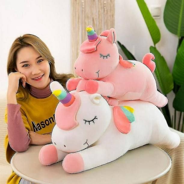 Великий компаньйон єдинорог 65см, Іграшка єдинорог для обіймів