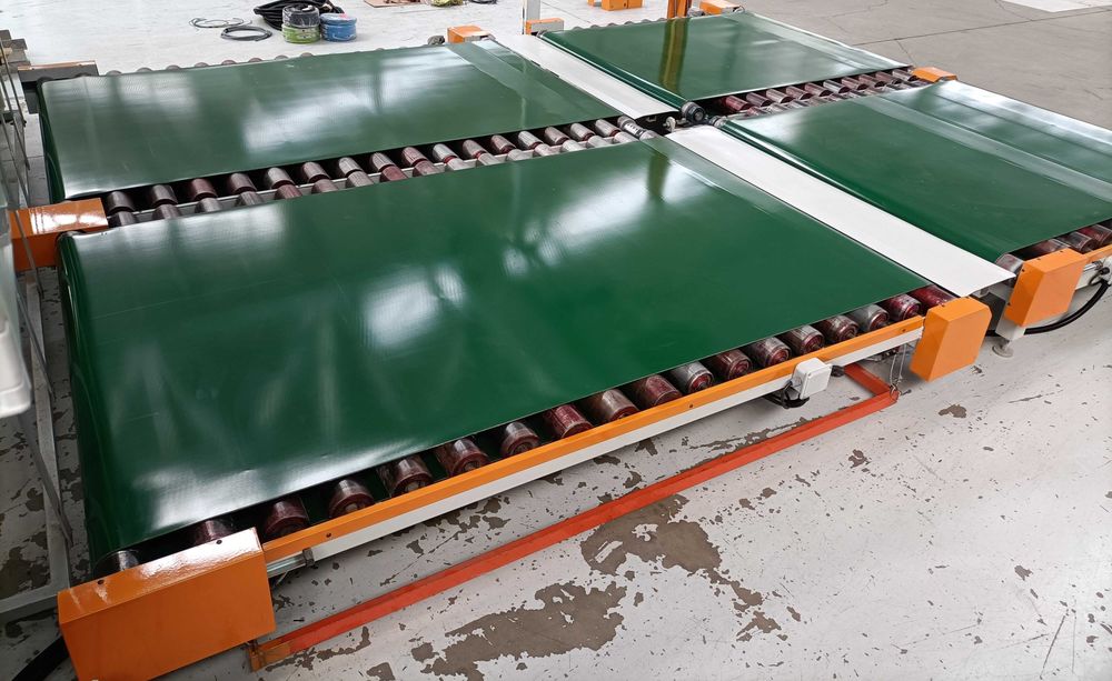 Transportador industrial de tela