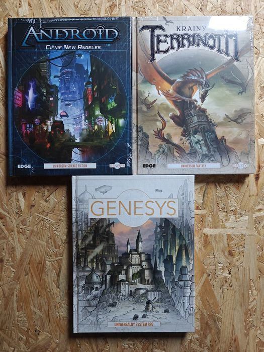 Genesys RPG: podręcznik podstawowy + 2 dodatki