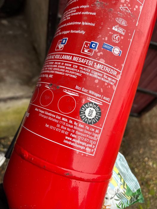 Вогнегасник ABC 6 кг