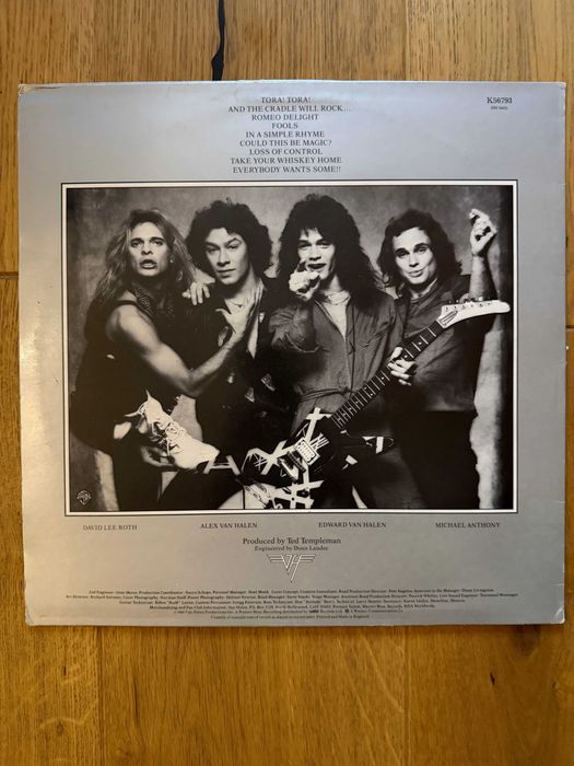 VAN HALEN Women and Children first VINYL