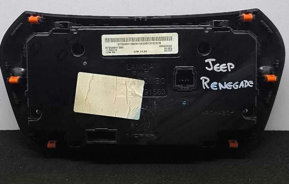Comando Chauffage / Sofagem JEEP RENEGADE SUV (BU, B1, BV) ano 2018