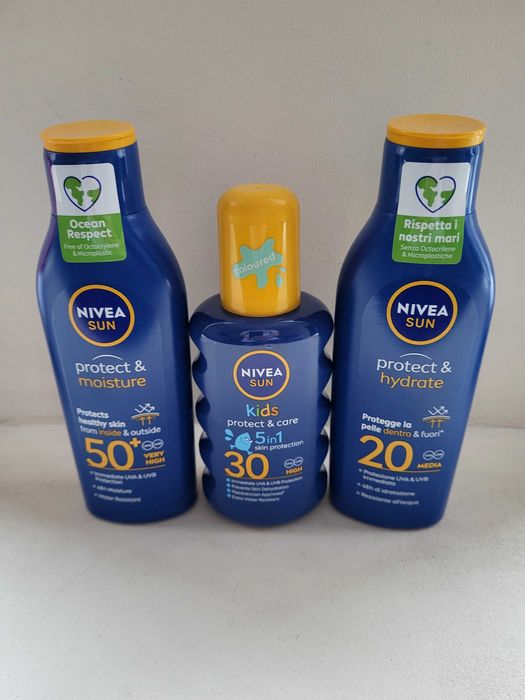 Zestaw Nive Sun do opalania