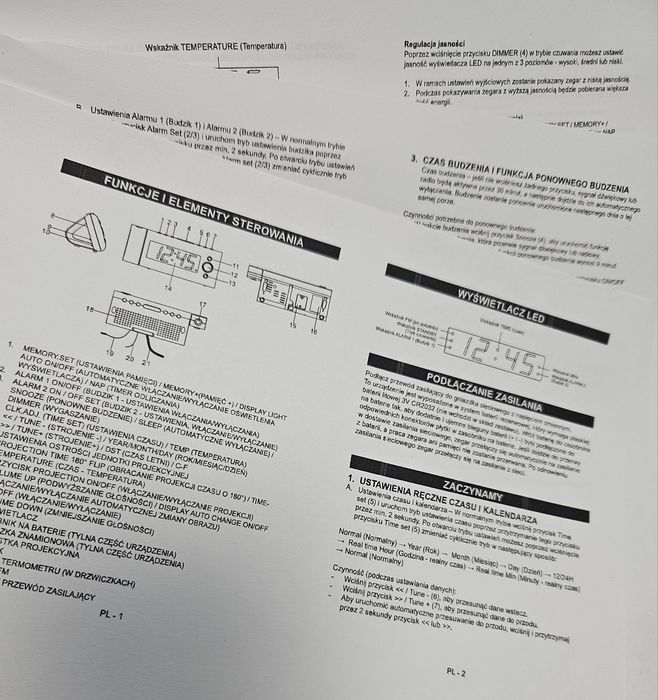 Radio budzik Sencor SRC 330 GN