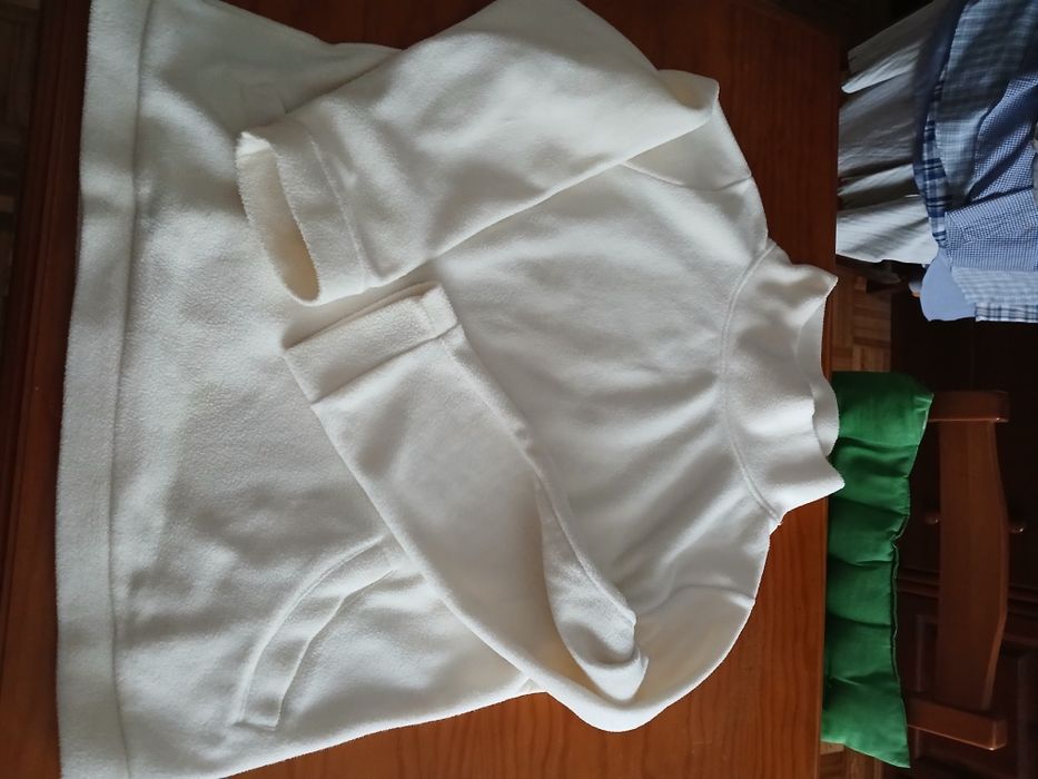 Sweat polar cor branco T:XL