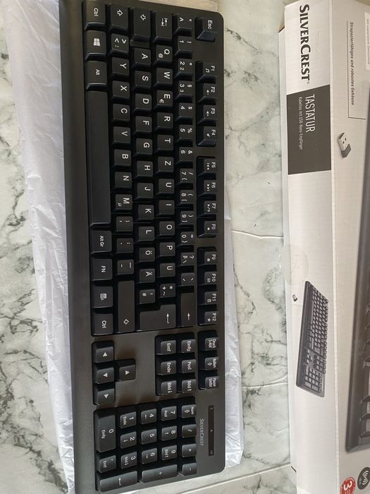 Бездротова клавіатура SilverCrest SPCK A2 з USB-адаптером