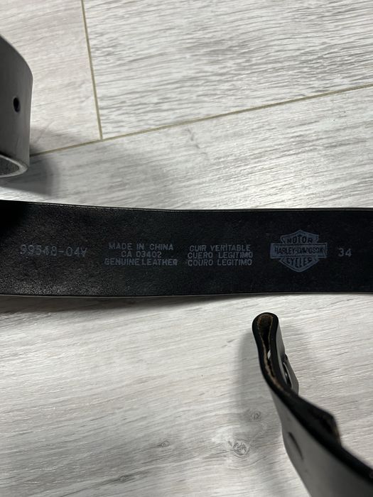 Шкіряний ремінь Harley-Davidson