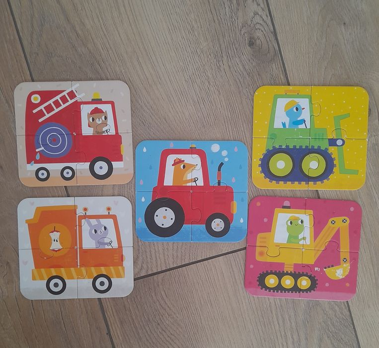 5x kompletów puzzli Czu-Czu