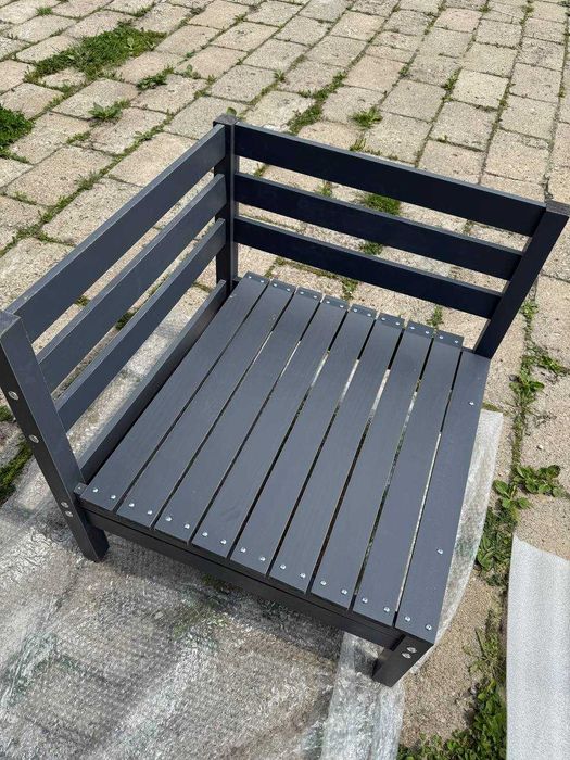 Krzesło ogrodowe, poduszka VidaXL